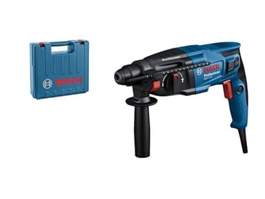 Martello perforatore GBH 2-21 D Bosch Professional (con SDS plus, incl. impugnatura supplementare, panno, asta di profondità, in valigetta)