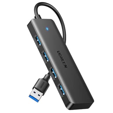 UGREEN Hub USB 3.0 con 4 Porte Sdoppiatore Adattatore Multiporta Alta velocità 5Gbps Compatibile con MacBook PRO Air iMac Surface XPS PC Laptop Disco Rigido Tastiera PS5 (15cm)