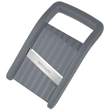 Fackelmann Mandolina Affetta verdure, con lama ondulata in acciaio inox, taglio preciso e sicuro, impugnatura ergonomica, lavabile in lavastoviglie, 16,5x10 cm