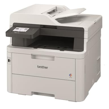 Brother MFCL3760CDW Multifunzione LED a Colori 4 in 1, 26 ppm, Stampa fronte/retro automatica fino a 10 pagine al minuto, Gigabit ethernet, WiFi a 5 GHz e USB, Vassoio carta da 250 fogli