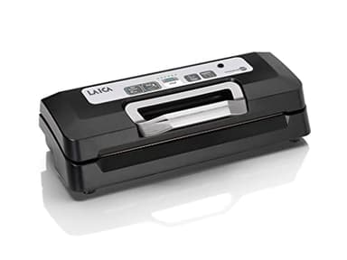 LAICA VT3119 Macchina Sottovuoto - Adatta per Cibi Secchi e Umidi, Mantiene i Cibi Freschi fino a 5 Volte Più a Lungo, Riduce gli Sprechi, 1 Rotolo Incluso