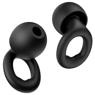 Link Dream Tappi Orecchie Dormire, Tappi per Orecchie Antirumore - Protezione dell'udito super morbida e riutilizzabile in silicone flessibile - 6 Inserti auricolari S/M/L – SNR 28 dB