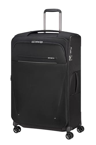 Samsonite Icona B -Lite - Spinner XL, Suitcase espandibile, 78 cm, 107,5/117,5 L, nero (Eco Black)