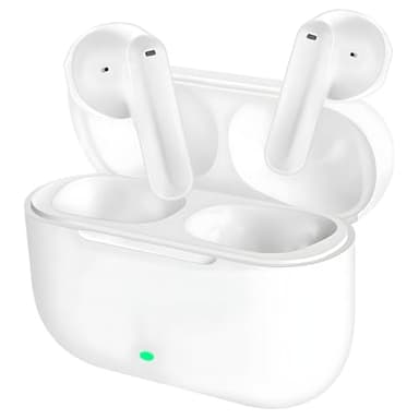 Cuffie Bluetooth, Auricolari Bluetooth 5.3 Stereo HiFi con HD Mic, 40 Ore Cuffiette Bluetooth con ENC Cancellazione Rumore, Touch Control, IPX8 Impermeabile Cuffie Wireless per iPhone/Android/Samsung