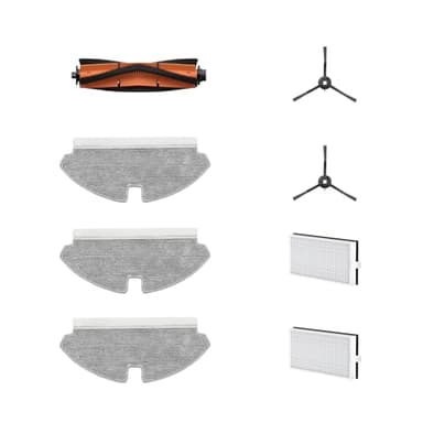 Dreame Kit Accessori per aspirapolvere Dreame Mova M1,Include 2x Spazzole laterali, 2x Filtri antipolvere, 3x Panni per mop, 1x Spazzola principale, Accessori originali