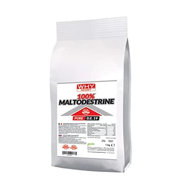 WHY SPORT MALTODESTRINE - Carboidrati Complessi - Integratore Alimentare Energetico - 1 Kg