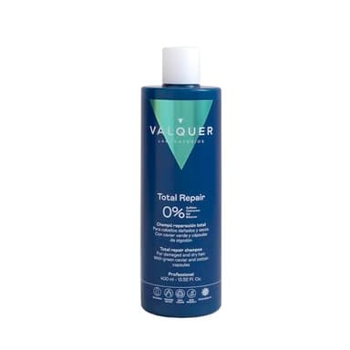 VÃƒ¡lquer, Shampoo Premium Total Repair, Senza Sale, Solfati e Siliconi, 400 ml