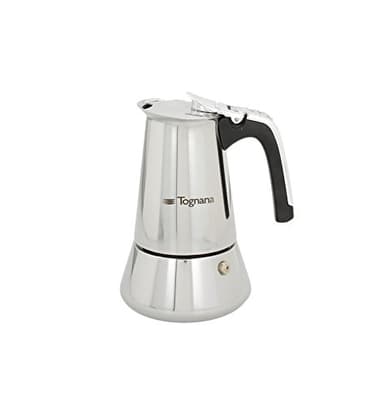 Tognana Riflex Caffettiera Moka Acciaio inossidabile, 2 Tazze