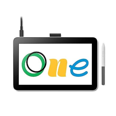 Wacom One 12 - Tavoletta Grafica con schermo da 11,6", Full-HD 99% sRGB, tablet con penna inclusa EMR senza batteria, per Windows, Mac, Chromebook e Android. Ideale per creativi principianti