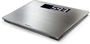 Soehnle Style Sense Safe 300 Bilancia pesapersone, Bilancia digitale con display LCD extra-large, Bilancia pesa persona digitale anti-impronte
