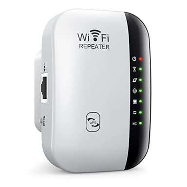 WiFi Extender, HYCLAM 300Mbps WiFi Range Extender Support AP/Repeater Mode and WPS Function, WiFi Repeater with Ethernet Port, Quick Setup, Home Wireless Signal Booster