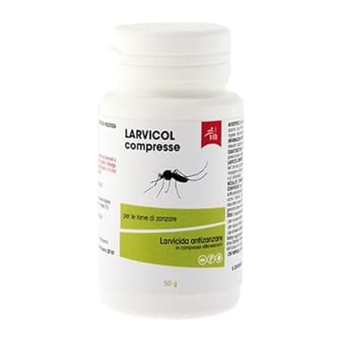LARVICOL COMPRESSE 50 GR insetticida larvicida contro zanzara, zanzara tigre