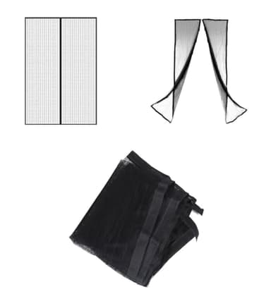 TEMPO DI SALDI Zanzariera Magnetica Tenda 240x140 Cm Per Porte Finestre Anti Zanzare Mosche