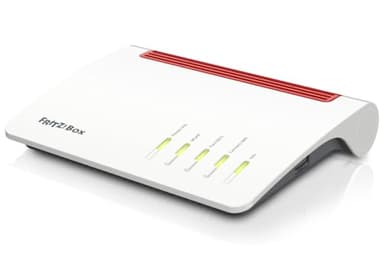 AVM FRITZ!Box 7690 (router DSL Wi-Fi 7 con 5.760 Mbit/s (5 GHz) e 1.376 Mbit/s (2,4 GHz), fino a 300 Mbit/s con supervectoring VDSL e ADSL2+, rete Wi-Fi, base DECT, versione in lingua tedesca)