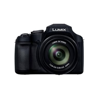 Panasonic Lumix DC-FZ82DE-K Fotocamera Bridge con Obiettivo 20-1200 mm F2.8-5.9, 18.1MP, Video e Foto 4K, Mirino Live View OLED, Touch Screen LCD, USB-C, Nero