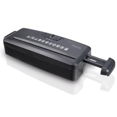 Hama - Distruggi documenti elettrico Mini S6, taglio a striscia, nero