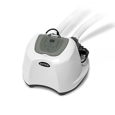Intex 26668 - Generatore Salino di Cloro Krystal Clear, per Pompa Filtro 2650-12112 L/h, Produzione Cloro 5 g/h, per Piscine fino a 26500 L, Plastica, Bianco