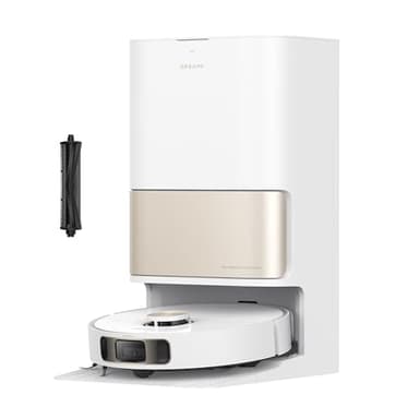 DREAME L10s Pro Ultra Heat Robot aspirapolvere e lavapavimenti, spazzola per triturazione dei capelli inclusa, mop autopulente con acqua calda, aspirazione 7.000 Pa,pulizia pavimenti con doppio mop