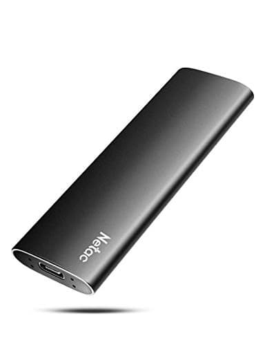 Netac SSD Portatile Esterne 1TB, Unità a Stato Solido Esterna, Fino a 500 Mb/s Di Lettura, Archiviazione Esterna Compatibile Per Mac, Latop, Desktop, Tablet, Telefoni Android