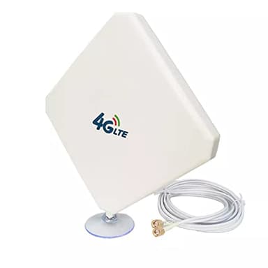 35dBi Antenna 4G LTE SMA Maschio Omnidirezionale Dual MimoAntenne e amplificatori per router con 2m Cavo per GSM/3G/4G/5G LTE Router Tim Vodafone Cellulare Modem