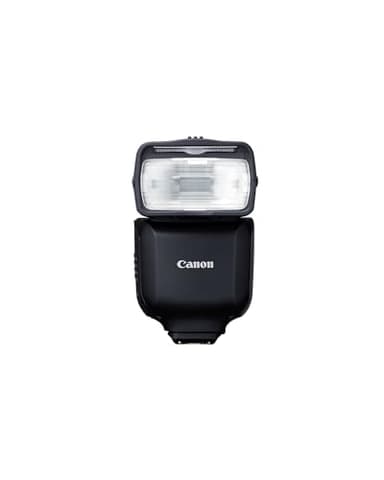 Canon Speedlite EL-10 con E-TTL II, versatile gamma di potenza da 1/1 a 1/1024, attacco multifunzione, leggero e alimentato da batterie AA.