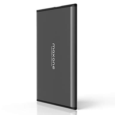 Hard Disk Esterno 500GB - 2,5" Ultrasottile Portatile USB3.0 Storage per Xbox，Ps4，Desktop, Laptop, MacBook, Chromebook Wii u,TV (Cielo grigio)