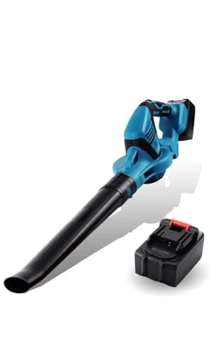 SOFFIATORE ARIA 250km/h A BATTERIA PER FOGLIE, 2 BATTERIE POTENTI 3A