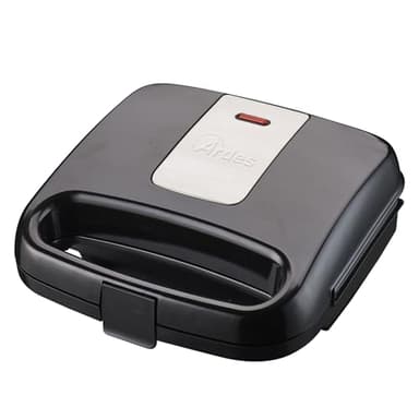 ARDES - AR1S12 SFIZIOSO Tostapane Compatto con Piastre Antiaderenti - Piastra Elettrica per Panini, Toast, Piadine, Verdure - Tostiera Piastre Facili da Pulire