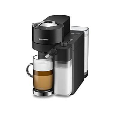 Nespresso Vertuo Lattissima ENV300.B, Macchina Caffè a Capsule con Tecnologia Centrifusion, 5 Dimensioni di Caffè e 3 Ricette Latte, Connessa Via Blueooth e Wi-Fi, APP, Nero