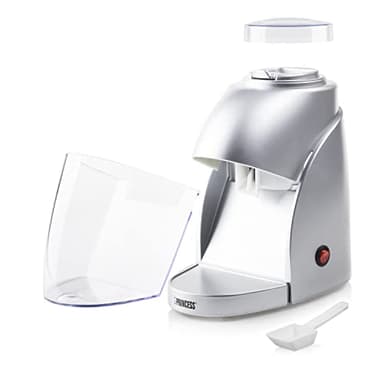 Princess 282984 Tritaghiaccio Elettrico, 55W, 0.6 l, Argento
