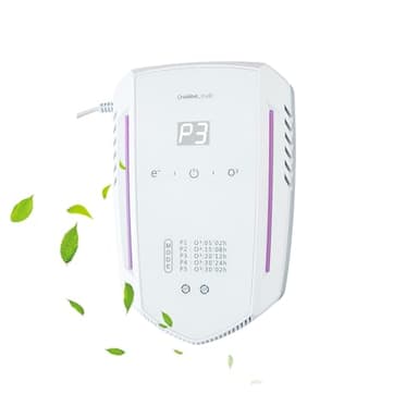 Purificatore d'aria con Ozono e Ioni Negativi, Generatore di Ozono, Ionizzatore Ozonizzatore per Ambienti, Purificatore aria Elimina Odori, Air Purifier per Bagni,Animali Domestici,Formaldeide,Auto