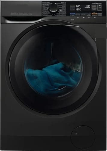 EW8W16 - Lavasciuga 10+6 Kg, 1551 giri/min, Vapore, Nero, Classe energetica D