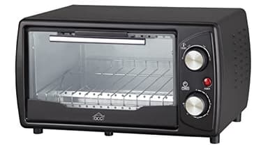 DCG Eltronic MB9809N, Forno elettrico 9 litri 650 watt, Nero, 41x23x24 cm