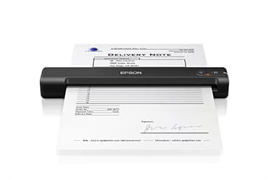 Epson WorkForce ES-50 Scanner Portatile Compatto Leggero, Alimentazione USB, Software ScanSmart Incluso, Scansione 600dpi Alimentazione Automatica 5.5 Secondi per Pagina, JPEG, PDF, TIFF Supportati