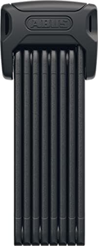 ABUS Lucchetto pieghevole Bordo 6000K con porta lucchetto SH - per bicicletta cilindro XPlus un'elevata protezione contro le manomissioni Livello di sicurezza 10 Lunghezza 120 cm