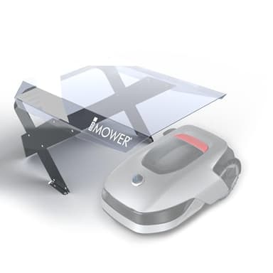 Idea Mower garage per robot tagliaerba Mobius compatibile con Dreame A1 protezione-Tetto Trasparente per Controllo visivo, e facile uso della tastiera del robot