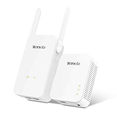 Tenda Ph5 Kit Powerline Wi-Fi, Av1000 Mbps Su Powerline, 300 Mbps Su Wifi 2.4 Ghz, Bianco, 42 x 130 x 60 mm, Adatto Per Telecamera, IPTV, Xbox