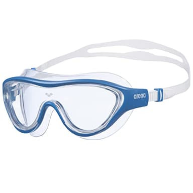 arena The One Mask Occhialini Nuoto Anti-Appannamento Unisex Adulto, Maschera Piscina con Grandi Lenti, Protezione UV, Ponte Nasale Autoregolante, Guarnizioni Orbit-Proof