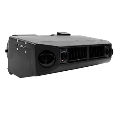 HAOX, Evaporatore freddo AC sotto il cruscotto, kit evaporatore aria condizionata a 3 velocità universale 390CFM 12V 30W per auto d'epoca