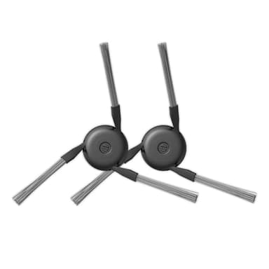 Dreame 2x Spazzole Laterali di Ricambio per Aspirapolvere Dreame X40 Ultra, X40 Ultra Complete, X40 Master, Forma elicoidale per rimuovere lo sporco e i detriti dagli angoli e dai bordi delle stanze