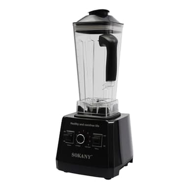 Smoothie Maker, frullatore di succhi, frullatore ad alte prestazioni, in vetro, 3 in 1 [2,5 l, frullatore e macinacaffè, funzione autopulente, 5000 W