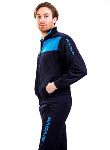 GIVOVA TUTA VISA TRIACETATO BLU/TURCHESE Tg. 2XL
