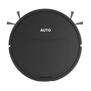 FUANA Robot aspirapolvere intelligente 3 in 1 robot aspirapolvere programmabile intelligente con app/telecomando/controllo vocale per tappeti, peli di animali domestici, pavimenti duri (bianco)