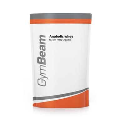 GymBeam Anabolic Whey: Proteine in Polvere Multicomponente con Whey Protein, Arricchite con Creatina Monoidrato e Peptidi di Glutammina, con Aminoacidi Essenziali (1000 g, Chocolate)