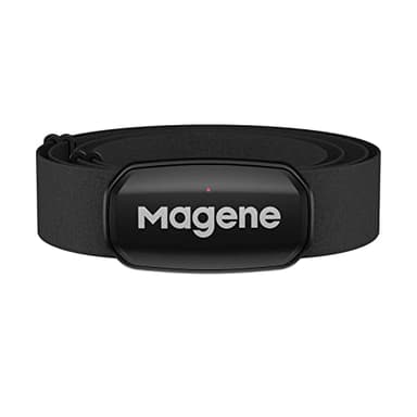 Magene H303 Cardiofrequenzimetro Fascia toracica HRM Fitness Tracker IP67 Supporto impermeabile Bluetooth 4.2 e ANT+, compatibile Wahoo, Zwift, Strava, Elite HRV