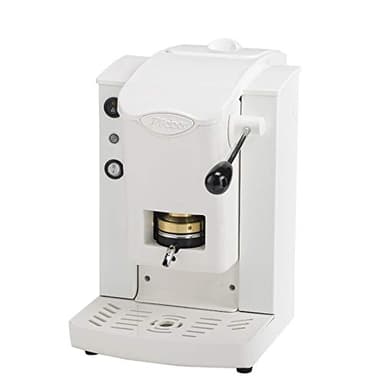 FABER Italia Slot Plast Macchina da Caffè a Cialde 44 MM ESE - PLASTICHE BIANCO Colore Bianca con finiture bianco