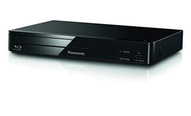 Panasonic DMP-BD84EG-K Lettore Blu-ray Disc/DVD 2D Smart Network, App Internet, Audio ad Alta Risoluzione, Riproduzione HDD Esterno, USB, Ethernet, Design Compatto, Nero