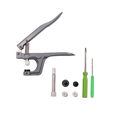 Pinze per Bottoni Automatici, Bottoni Pressione Pinza,Snap Bottoni Pinze,Pinze Installazione per Bottoni Pinze per Bottoni T3 T5 T8 Abbigliamento Pulsante Pinze Strumento per Cucire