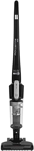 Rowenta Air Force Light Scopa Elettrica Senza Filo, 0.65 Litri, 80 Decibel, 2 velocità, Luci LED, Ultraleggera, Tecnologia CiclonicaNero, RH6545