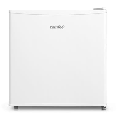 COMFEE' RCD50WH2(E) - Mini frigo bar, Frigorifero piccolo, Silenzioso, Mono porta, Per applicazioni in Hotel, Casa, Ufficio, 43L, Bianco, ‎47.2 x 45 x 49.2 cm